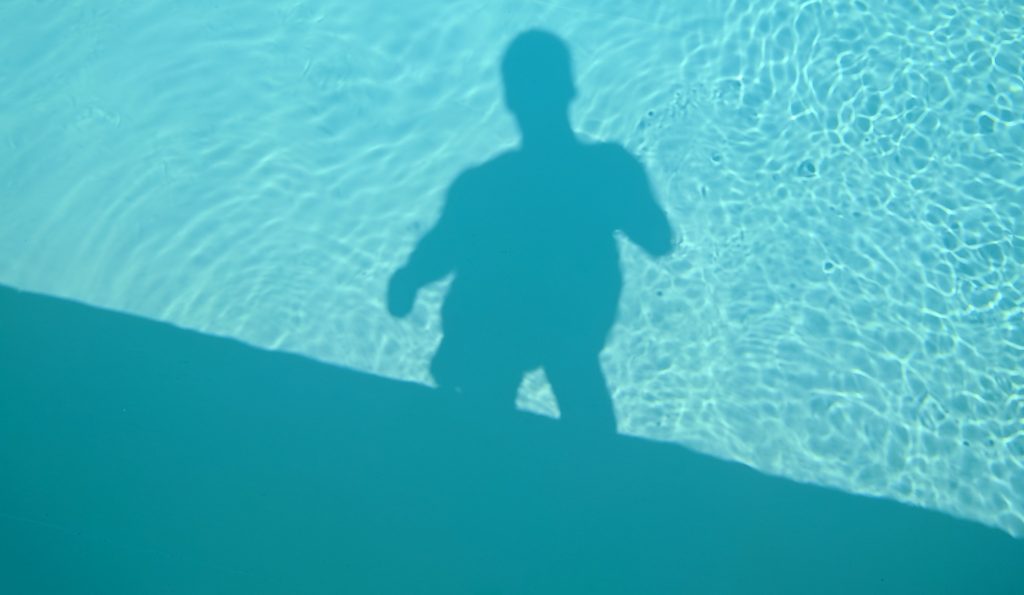 draußen Schwimmen